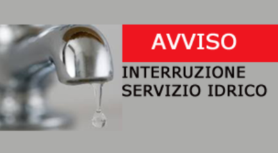 AVVISO DI INTERRUZIONE DEL SERVIZIO IDRICO CONSAC – 15.06.2023